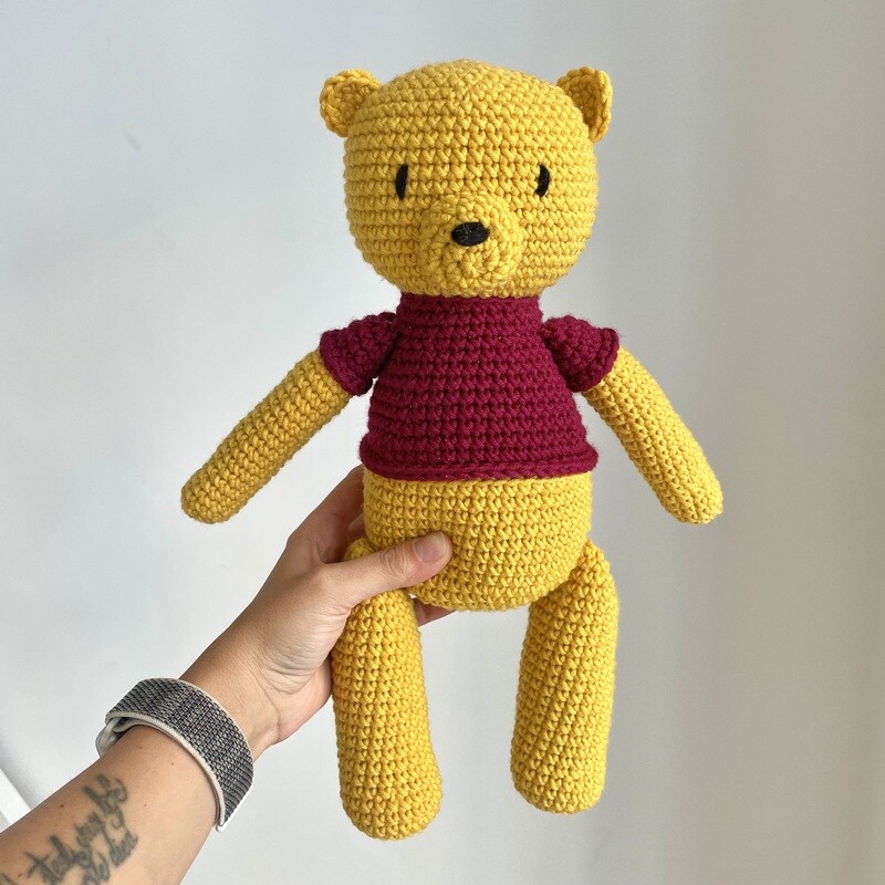 Orsetto Giallo Lana Merino 🧸