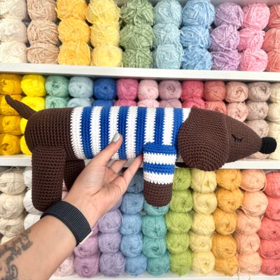 Dachshund PDF Pattern ITA-ENG US Terms