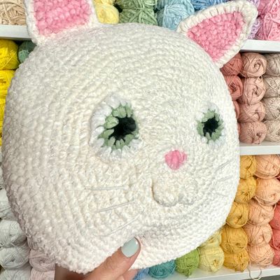Cat Cushion - Pattern ITA-ENG US Terms