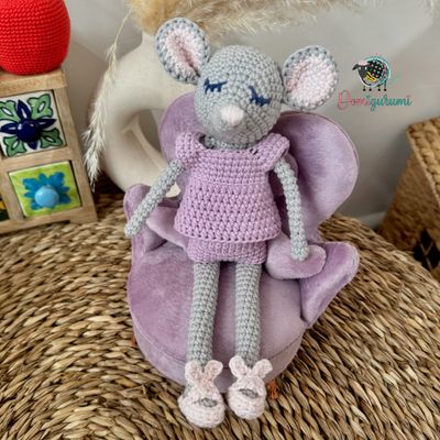 Topina con vestito e pigiamino 🐭 PDF ITA