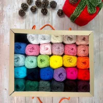 BOX 30 gomitoli Domigurumi Sport 🧶