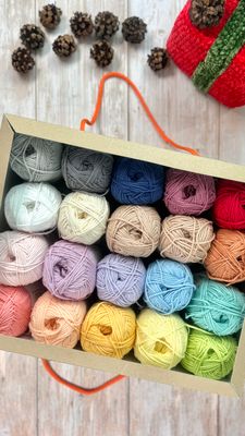 BOX 20 gomitoli Domigurumi Sweetie 🧶