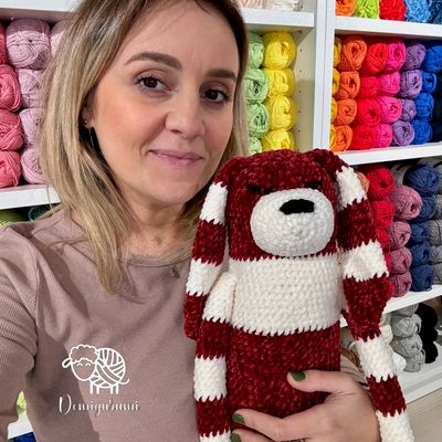 Super Cane Pattern 🐶 ITA-ENG