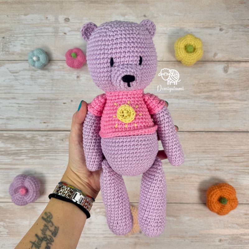 Bear DK Cotton Lilac 🧸