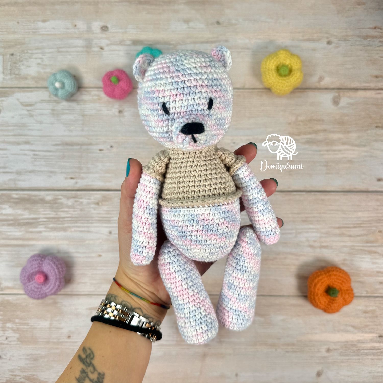 Rainbow Bear Organic Cotton 🧸