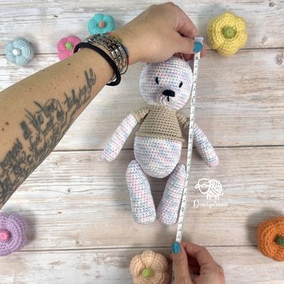 Orsetto Arcobaleno Cotone Organico 🧸