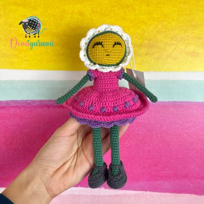 Flower doll Pattern ITA-ENG US