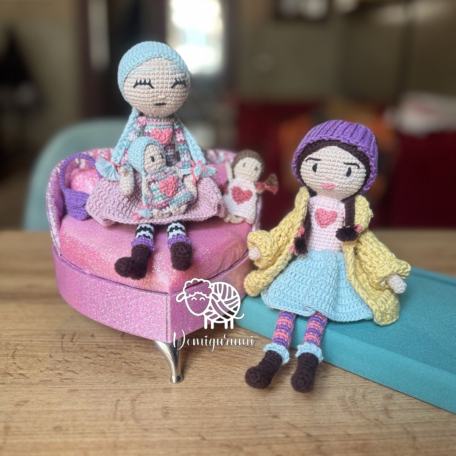 Flower doll Pattern ITA-ENG US