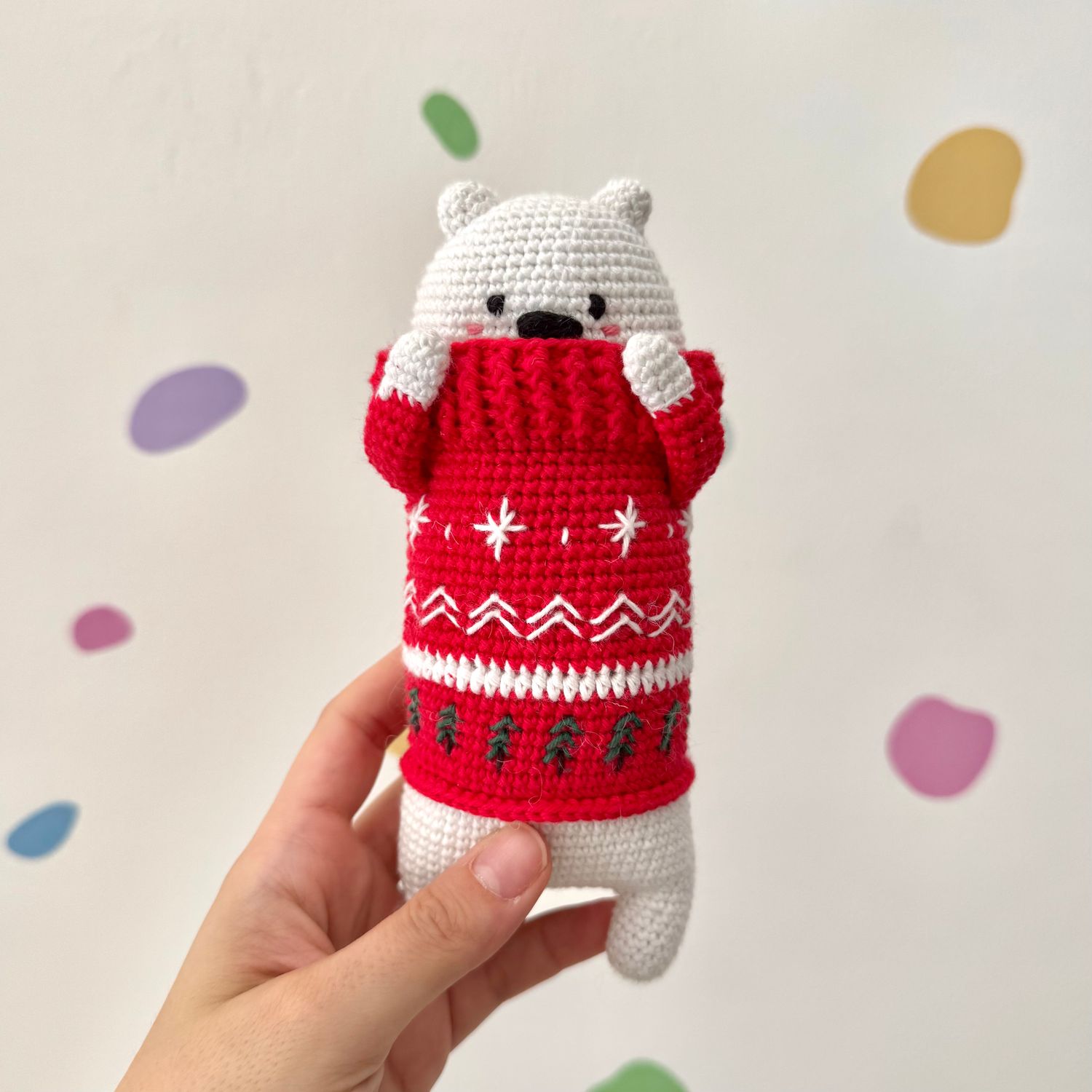 Gino the Polar Bear 🐻‍❄️ Pattern ITA