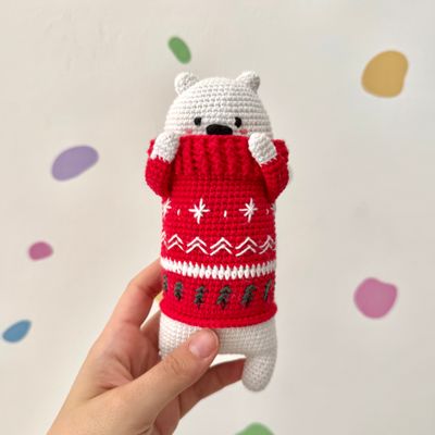 Gino the Polar Bear 🐻‍❄️ Pattern ITA