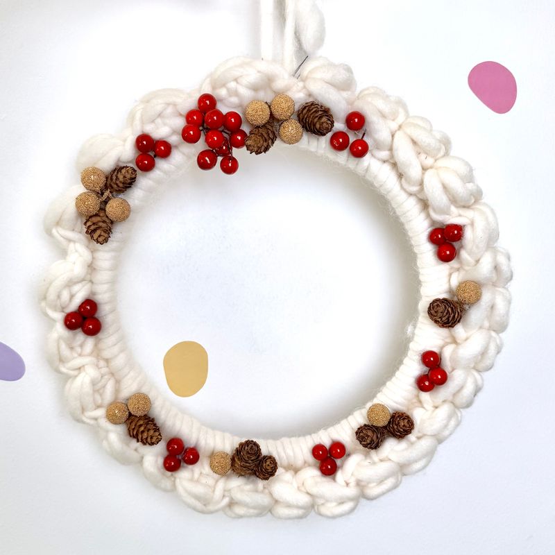 🎄  Workshop Ghirlanda Natalizia con Gusiela - PRINCIPIANTI Sabato 29 Novembre