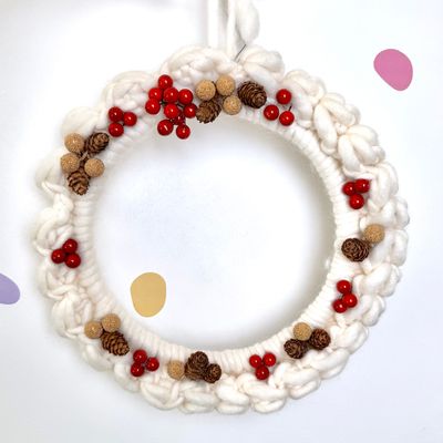 🎄  Workshop Ghirlanda Natalizia con Gusiela - PRINCIPIANTI Sabato 29 Novembre