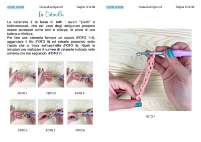 Corso di Amigurumi in formato cartaceo