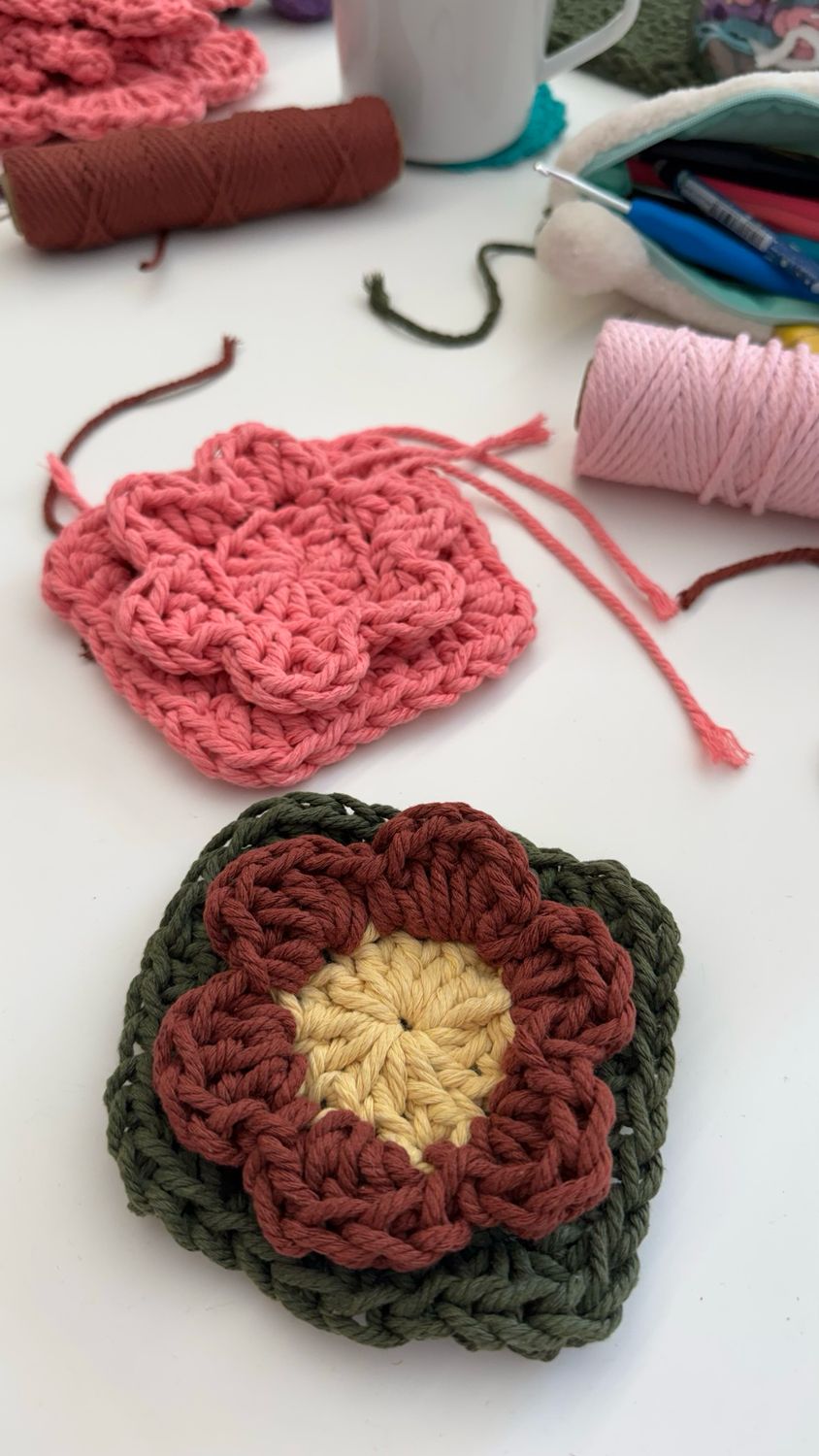 🌸 Workshop Sottobicchieri all'Uncinetto - Venerdì 15 maggio