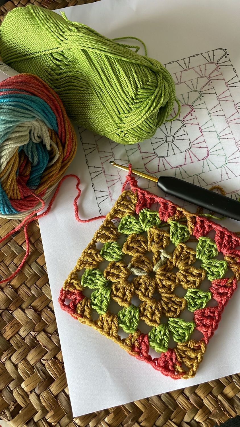 🧶 Corso di Uncinetto INTERMEDIO 4 incontri con Snej - Partenza MERCOLEDì 3 Giugno
