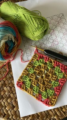 🧶 Corso di Uncinetto INTERMEDIO 4 incontri con Snej - Partenza MERCOLEDì 3 Giugno