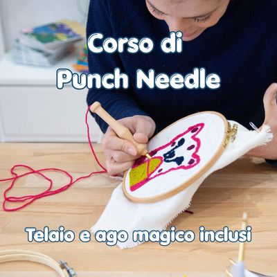Corso di Punch Needle 🧶 con Federica - Venerdì 26 Giugno