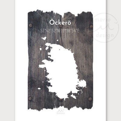Ökarta - Öckerö-öarna - Drivved