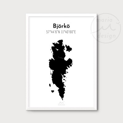 Ökarta - Öckerö-öarna - Svart