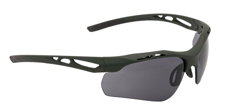 Swisseye Attac - Green/Olive inkl. Wechselscheiben Orange &amp; Clear