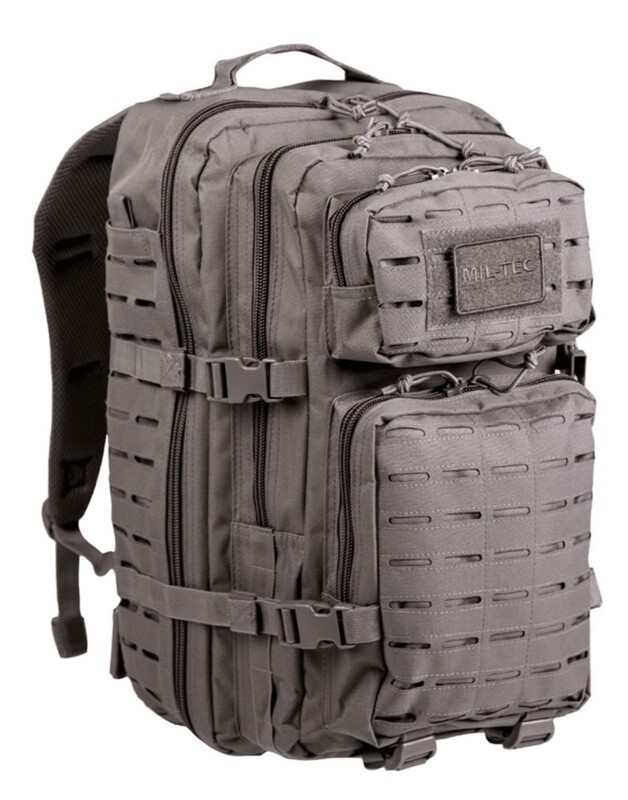 US Assault Rucksack, Laser Cut, Urban Grey, Groß