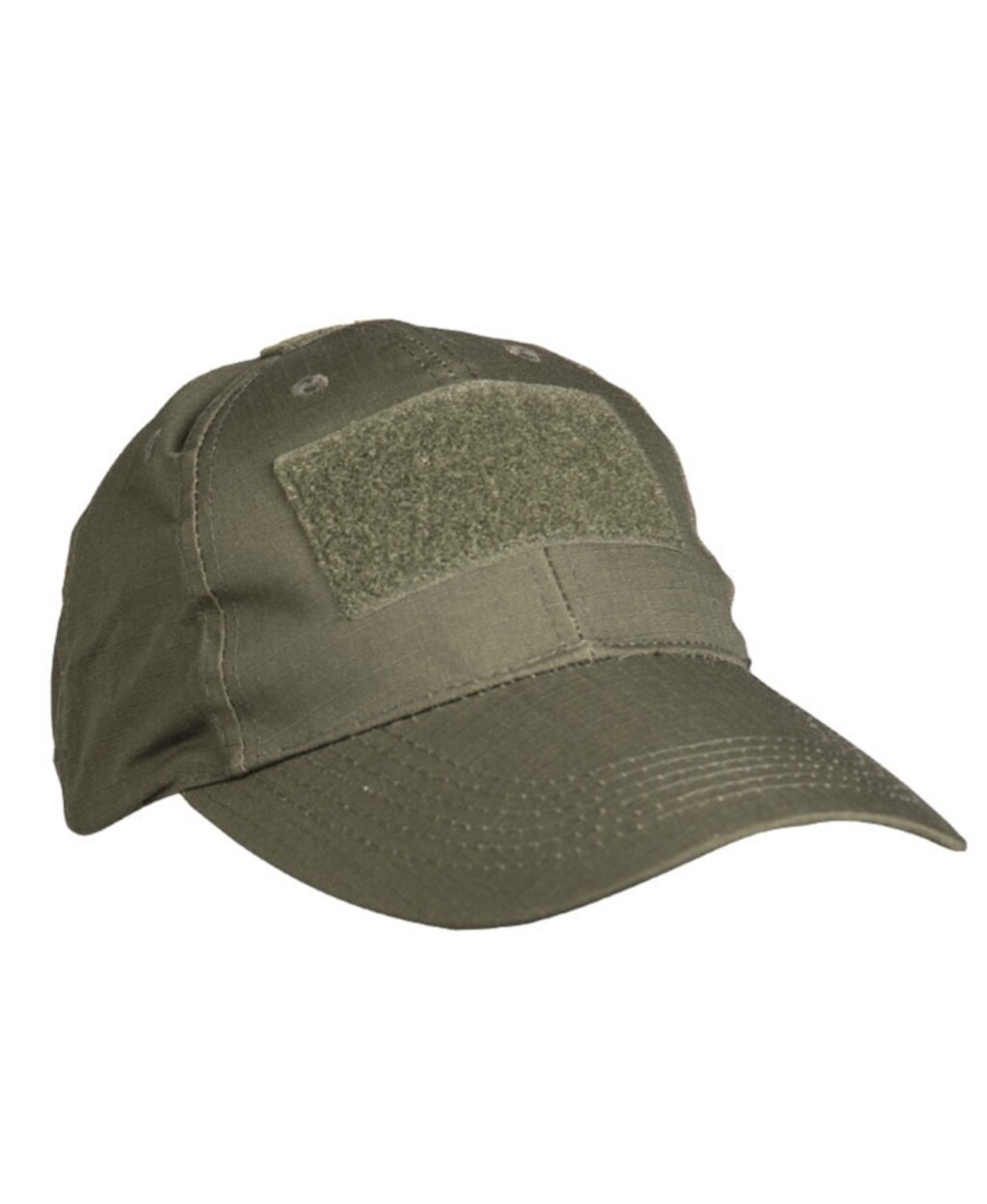 Tactical Cap mit 3 Klettflächen, Olive