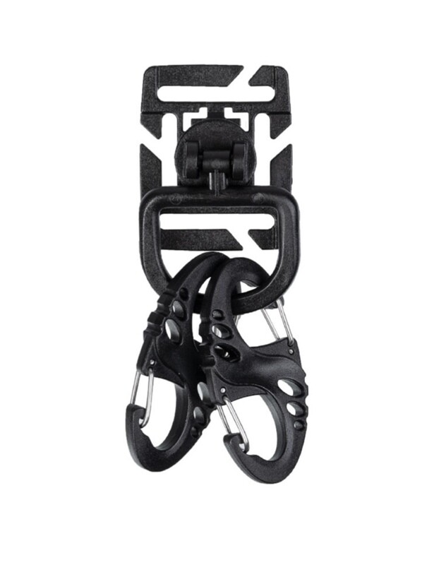 Molle-Adapter Set Schwarz