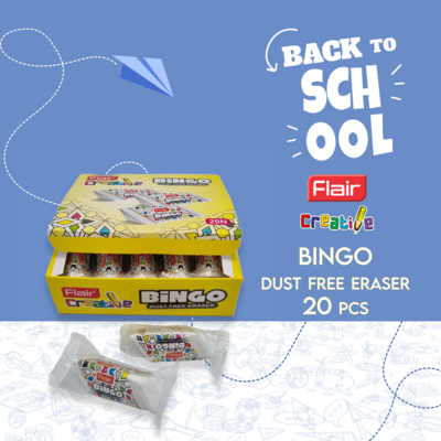 Bingo Dust Free Eraser