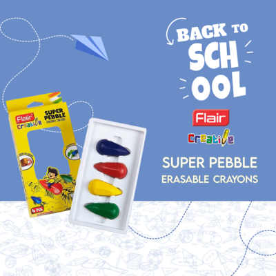 Super Pebble Erasable Crayons
