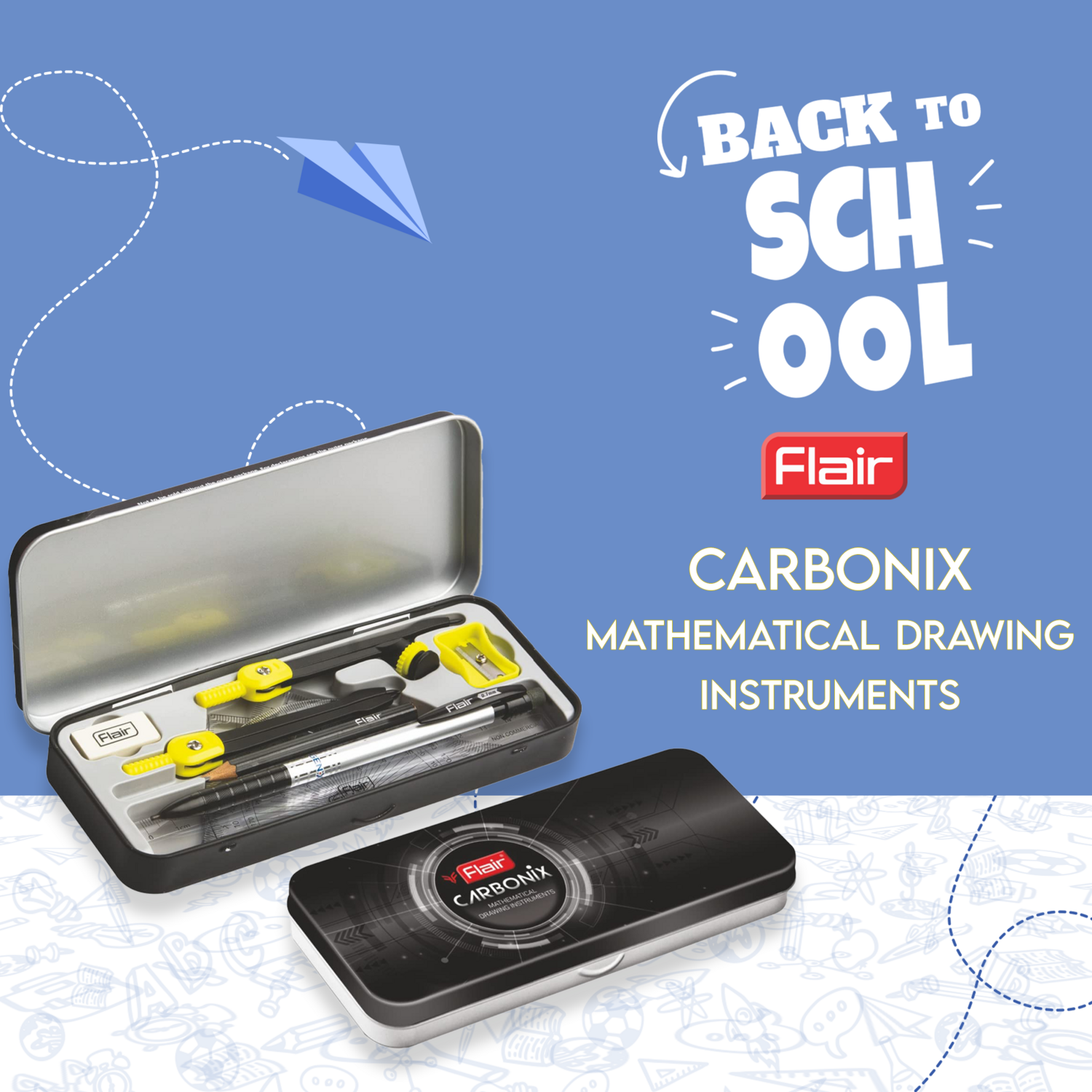 Carbonix Mathematical Drawing Instuments