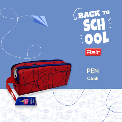 Red Pencil Case