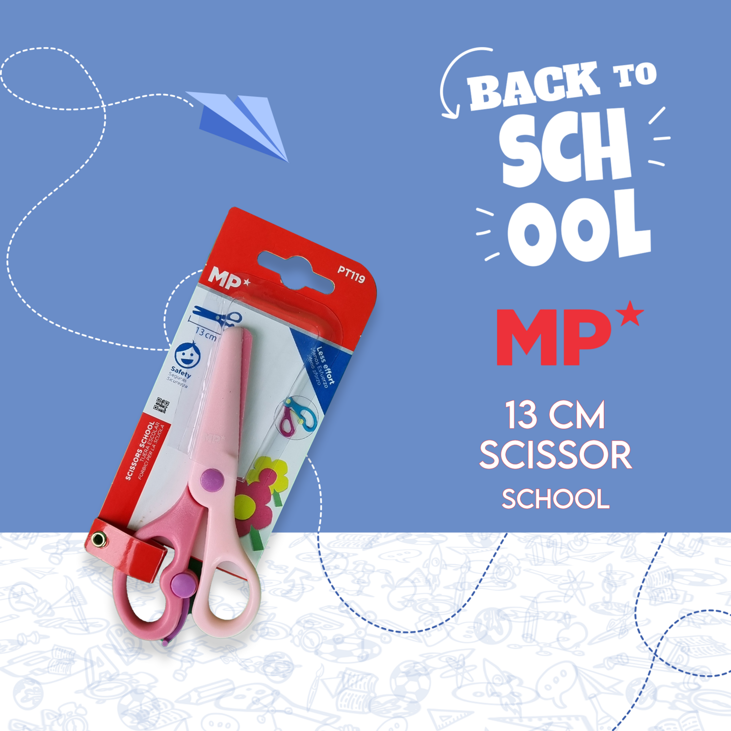 13 cm Scissor School