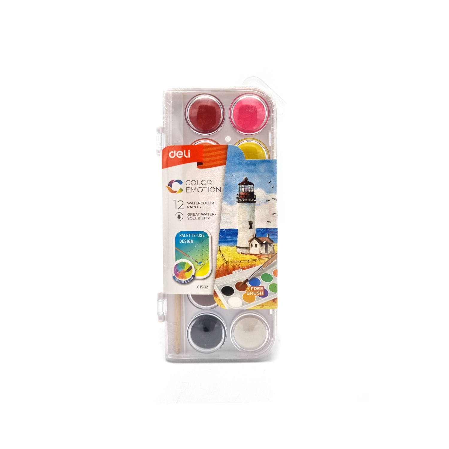 Watercolor Paints (12 colors)