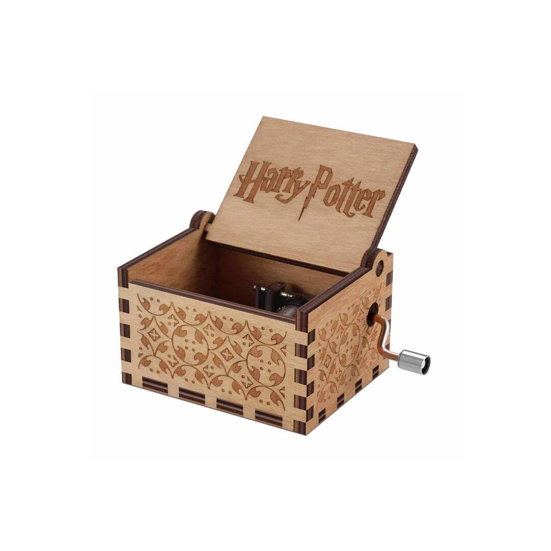 Harry Potter Engraved wooden music box