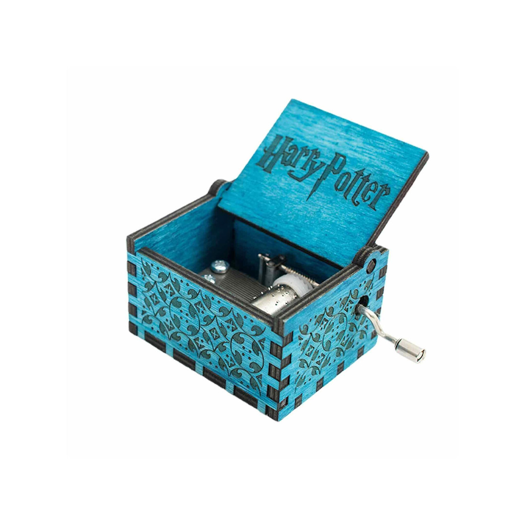 Harry Potter Blue wooden music box