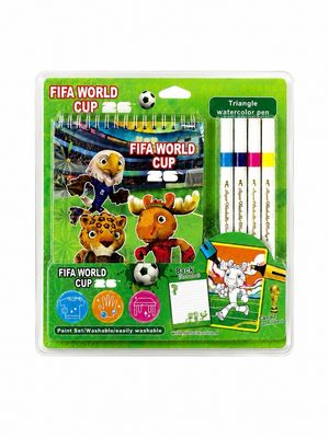 FIFA World Cup Coloring Book &amp; Marker Set