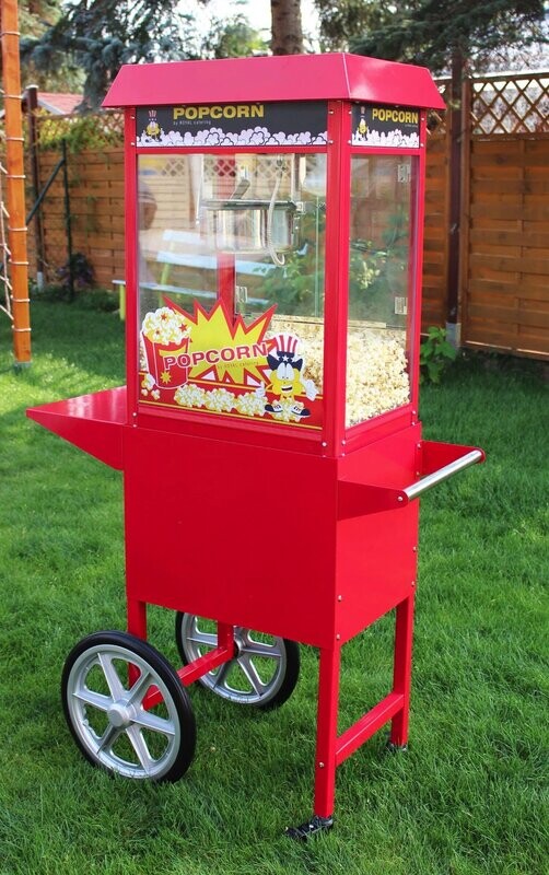 Popcorn-Maschine mit Wagen