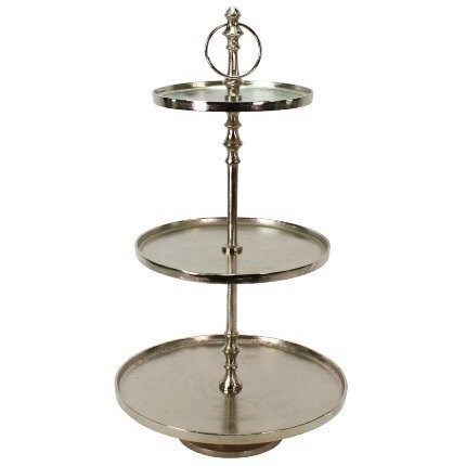 Etagere Silber 80 cm