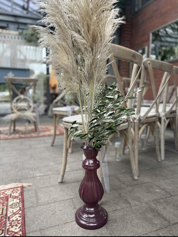 Bodenvase Lila