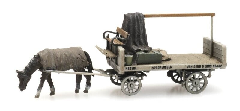 Chariot + cheval