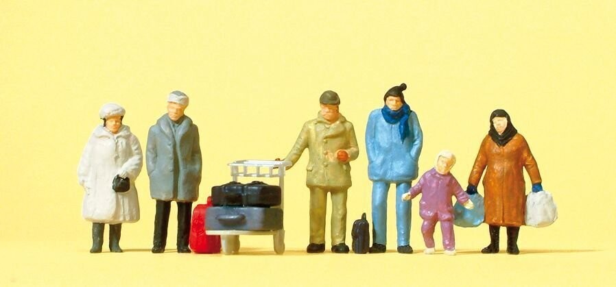 Voyageurs vêtements hiver