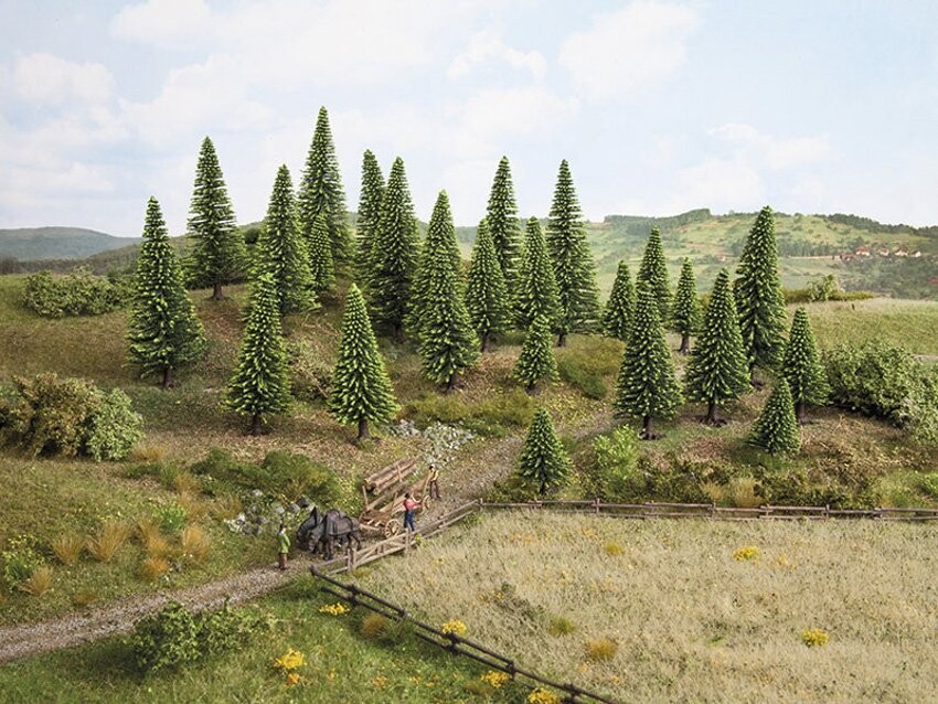 25 sapins "rouge"