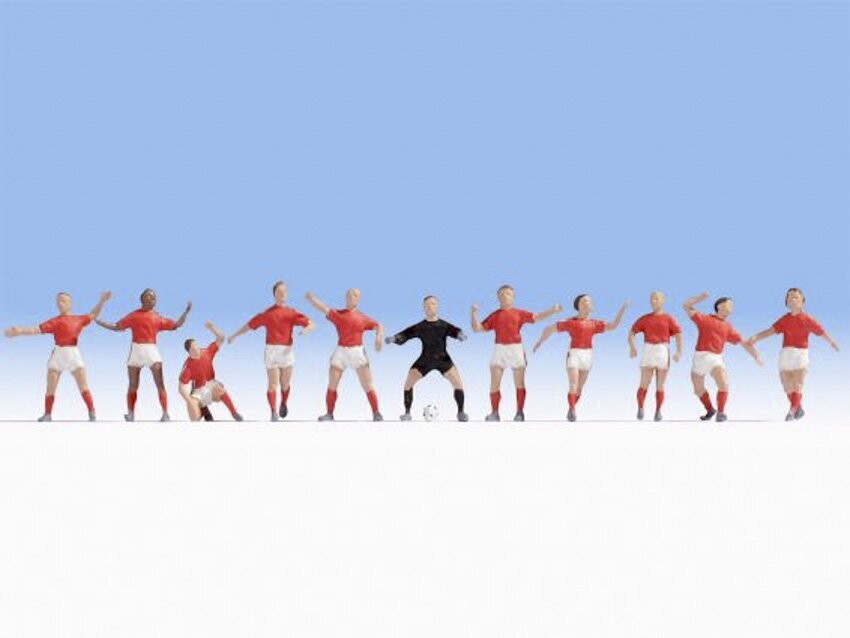 Equipe de football (rouge)