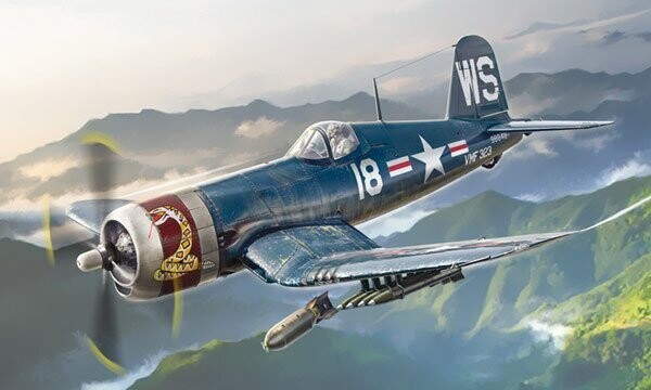 F4U-4 Corsair Guerre de Corée