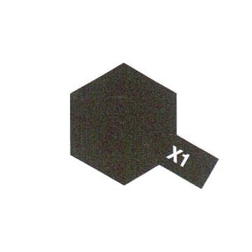 Peinture X1 noir brillant