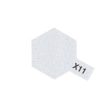 X11 Chrome Argenté brillant