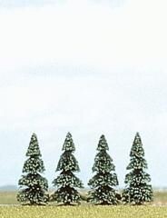 Lot de 4 sapins
