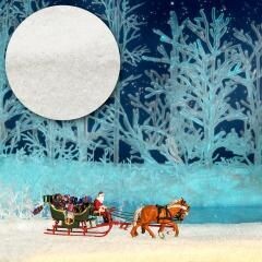 Poudre de neige scintillante