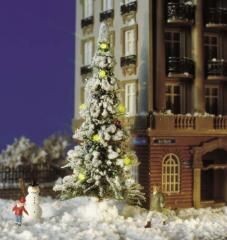 Sapin de noël éclairé de 7 diodes