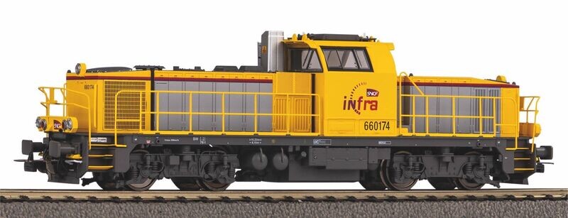 Locomotive diesel BB 60000 Infra